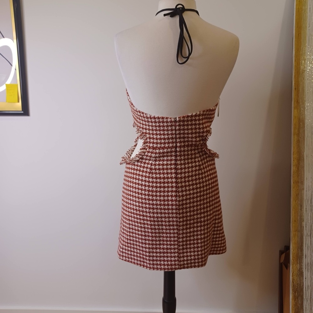 Cute tweed like unique Classy Dress
